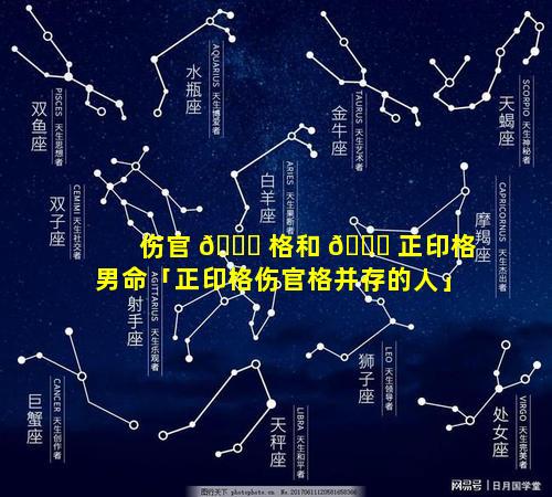 伤官 🐛 格和 🐈 正印格男命「正印格伤官格并存的人」
